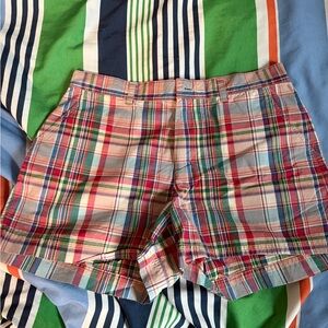 Ralph Lauren Multicolor Plaid Women's Shorts